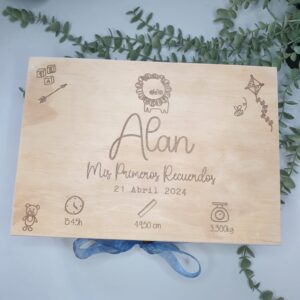 Caja Natalicio Madera