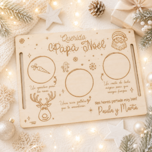 Bandeja Papa Noel o Reyes Magos